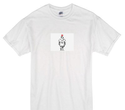 Custom Gildan 100% Cotton White T-Shirt