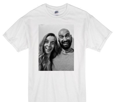 Custom Gildan 100% Cotton White T-Shirt