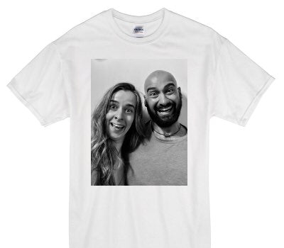 Custom Gildan 100% Cotton White T-Shirt