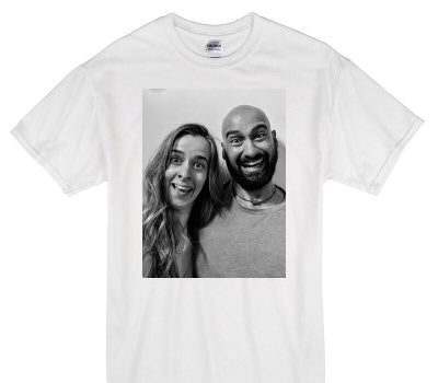 Custom Gildan 100% Cotton White T-Shirt