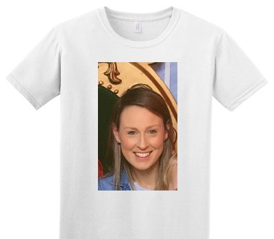 Custom Adult Soft Style 100% Cotton White T-Shirt
