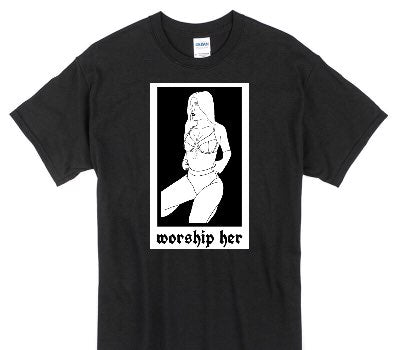 Custom Gildan 100% Cotton Black T-Shirt