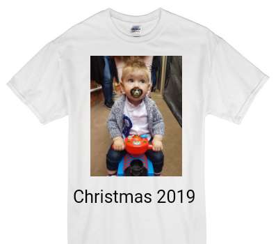 Custom Gildan 100% Cotton White T-Shirt