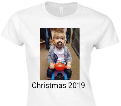 Custom Womens Soft Style 100% Cotton White T-Shirt