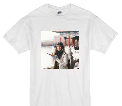 Custom Gildan 100% Cotton White T-Shirt