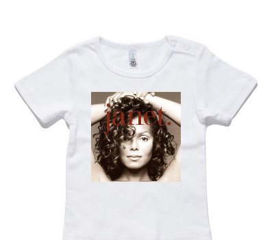 Custom AS Colour White Baby T-Shirt