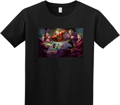 Custom Adult Soft Style 100% Cotton Black T-Shirt