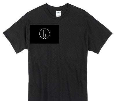 Custom Gildan 100% Cotton Black T-Shirt