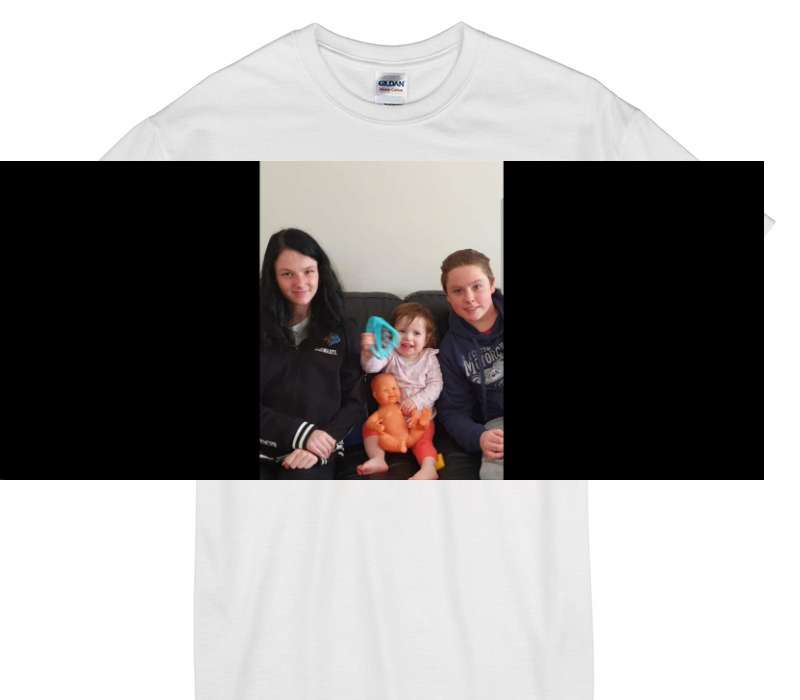 Custom Gildan 100% Cotton White T-Shirt