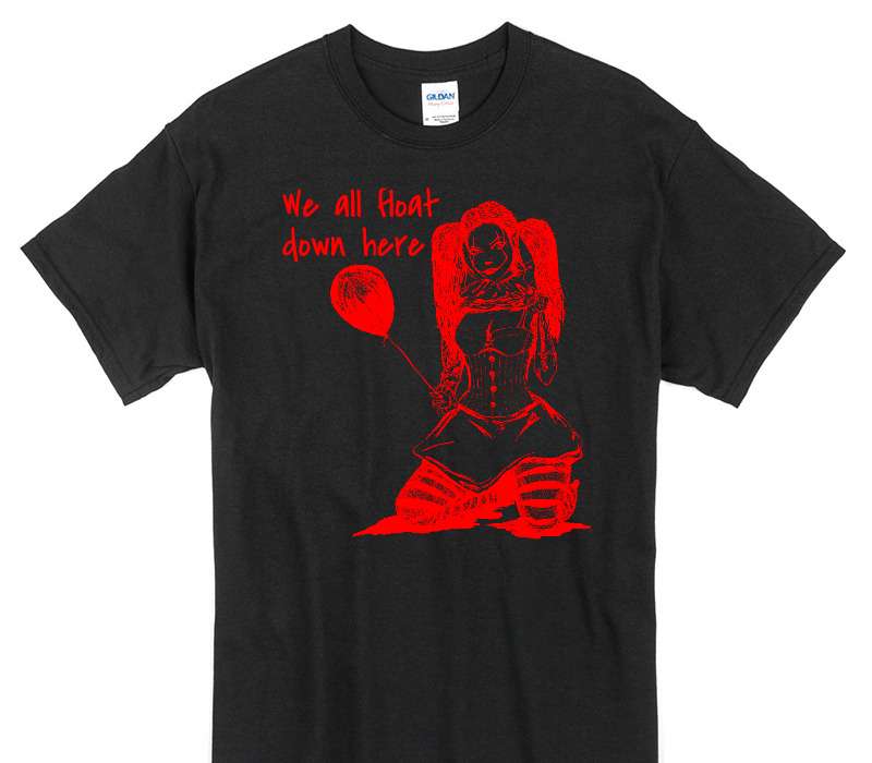 Custom Gildan 100% Cotton Black T-Shirt