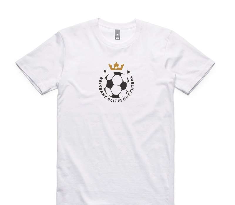 Custom AS Colour 100% Cotton White T-Shirt