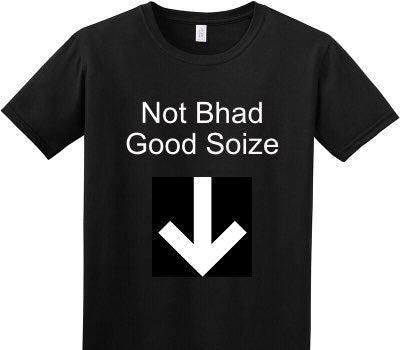 Custom Adult Soft Style 100% Cotton Black T-Shirt
