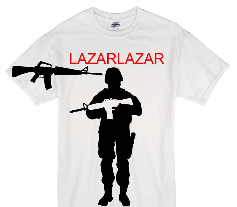 Custom Gildan 100% Cotton White T-Shirt