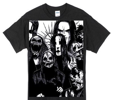 Custom Gildan 100% Cotton Black T-Shirt