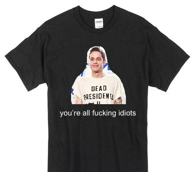 Custom Gildan 100% Cotton Black T-Shirt