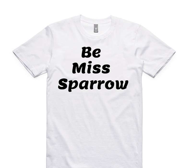 Custom AS Colour 100% Cotton White T-Shirt