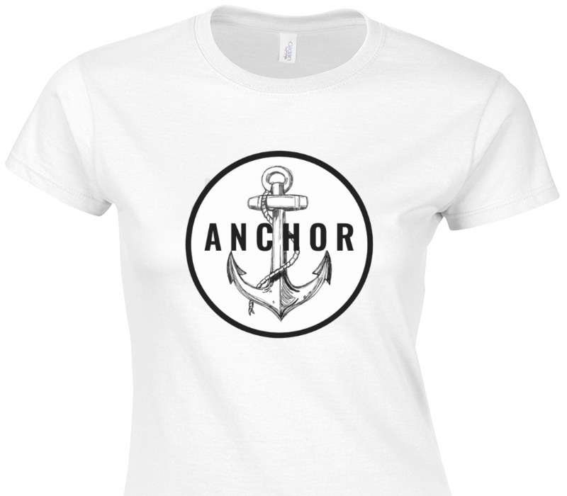 Custom Womens Soft Style 100% Cotton White T-Shirt