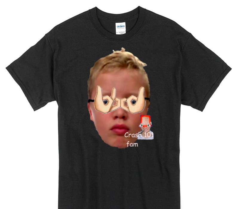 Custom Gildan 100% Cotton Black T-Shirt