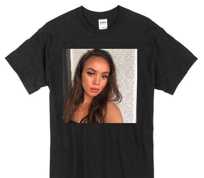 Custom Gildan 100% Cotton Black T-Shirt