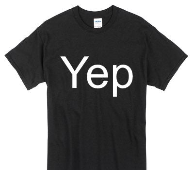 Custom Gildan 100% Cotton Black T-Shirt