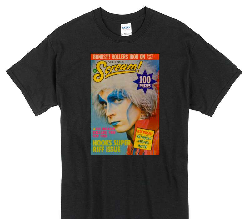 Custom Gildan 100% Cotton Black T-Shirt
