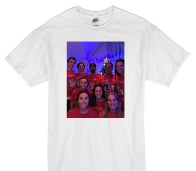 Custom Gildan 100% Cotton White T-Shirt