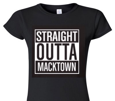Custom Womens Soft Style 100% Cotton Black T-Shirt
