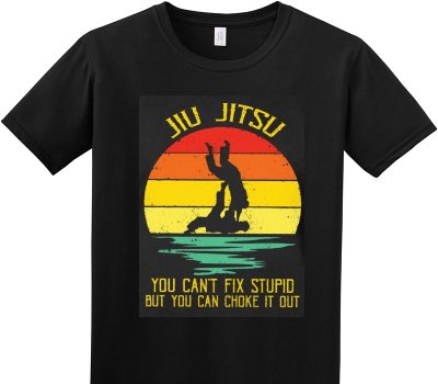 Custom Adult Soft Style 100% Cotton Black T-Shirt
