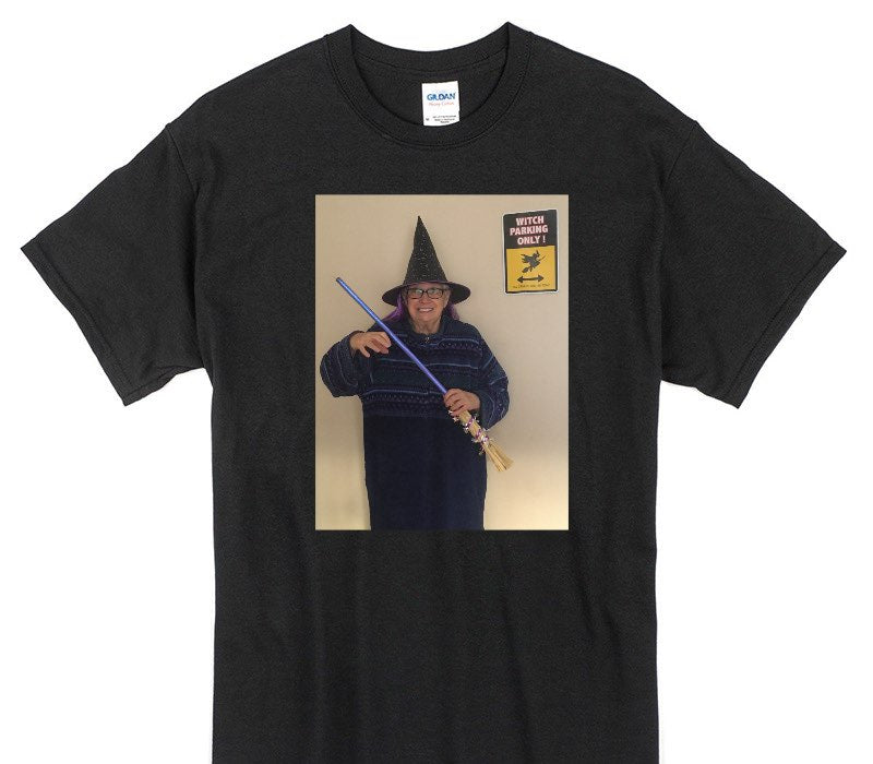 Custom Gildan 100% Cotton Black T-Shirt