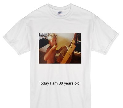 Custom Gildan 100% Cotton White T-Shirt