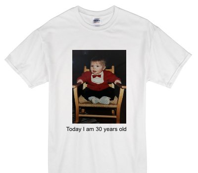 Custom Gildan 100% Cotton White T-Shirt