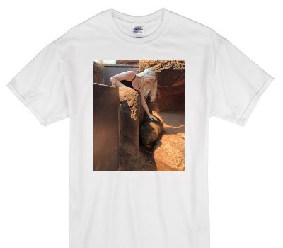 Custom Gildan 100% Cotton White T-Shirt