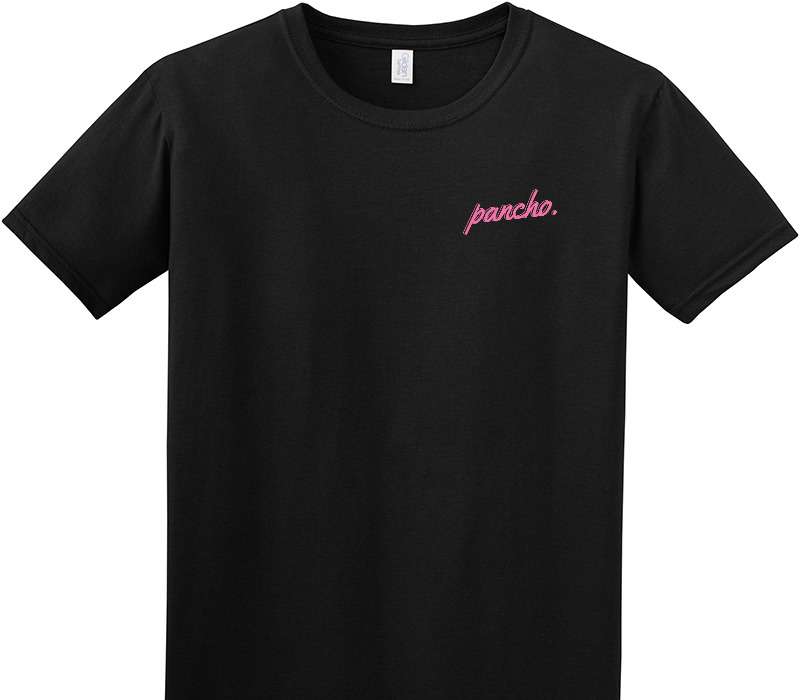Custom Adult Soft Style 100% Cotton Black T-Shirt