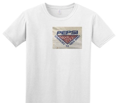 Custom Adult Soft Style 100% Cotton White T-Shirt