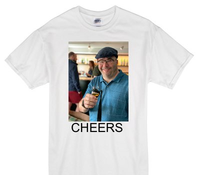 Custom Gildan 100% Cotton White T-Shirt