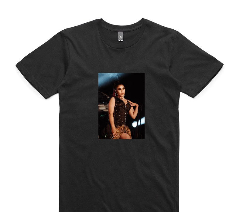 Custom AS Colour 100% Cotton Black T-Shirt