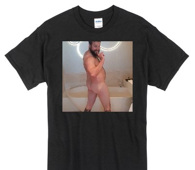 Custom Gildan 100% Cotton Black T-Shirt