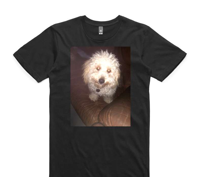 Custom AS Colour 100% Cotton Black T-Shirt
