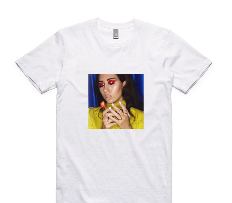 Custom AS Colour 100% Cotton White T-Shirt