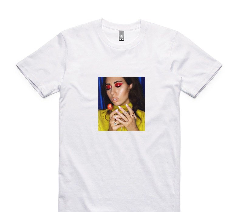 Custom AS Colour 100% Cotton White T-Shirt