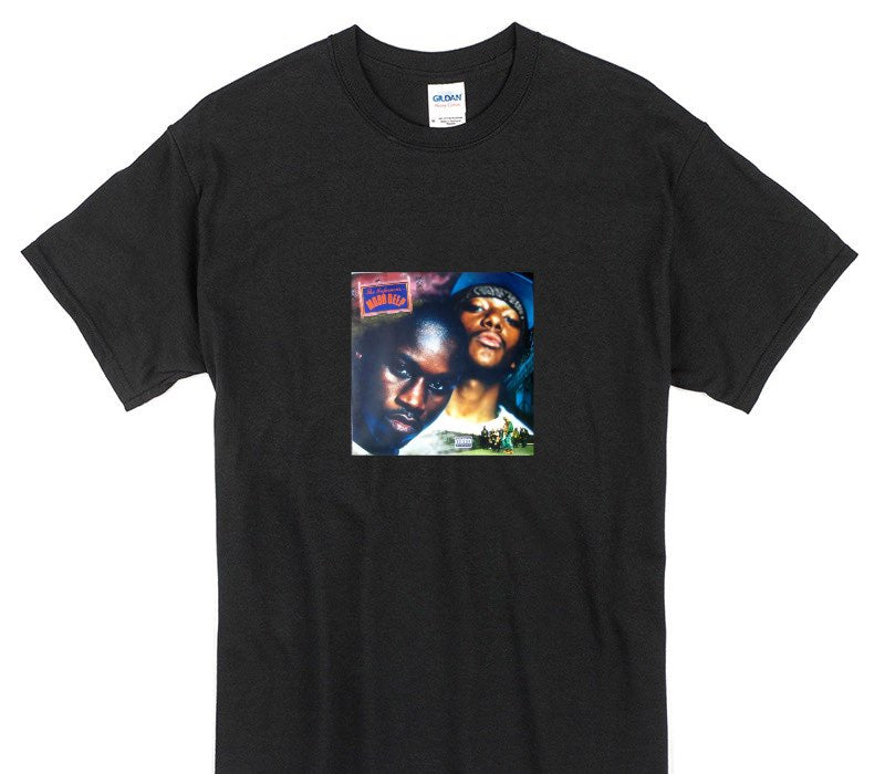 Custom Gildan 100% Cotton Black T-Shirt
