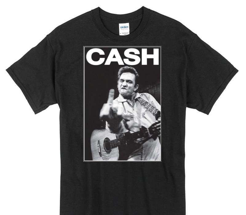 Custom Gildan 100% Cotton Black T-Shirt