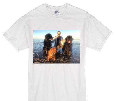 Custom Gildan 100% Cotton White T-Shirt