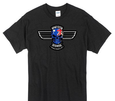 Custom Gildan 100% Cotton Black T-Shirt