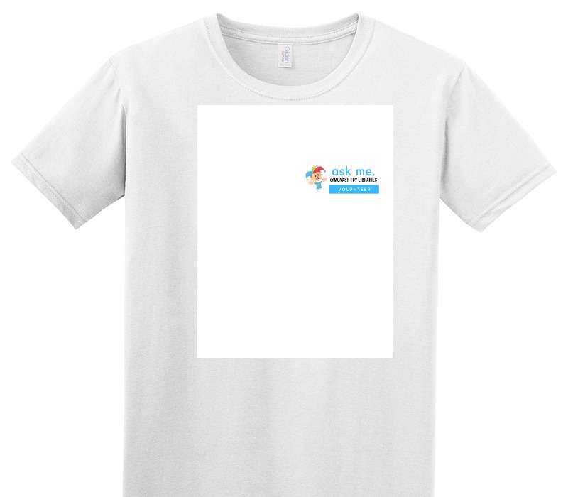 Custom Adult Soft Style 100% Cotton White T-Shirt