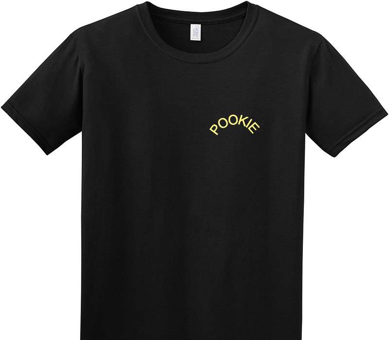 Custom Adult Soft Style 100% Cotton Black T-Shirt
