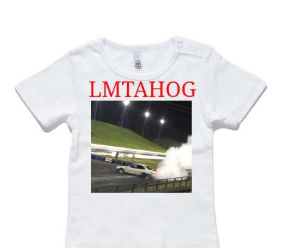 Custom AS Colour White Baby T-Shirt