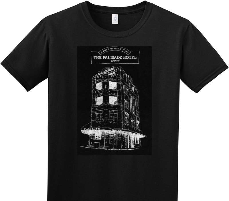 Custom Adult Soft Style 100% Cotton Black T-Shirt