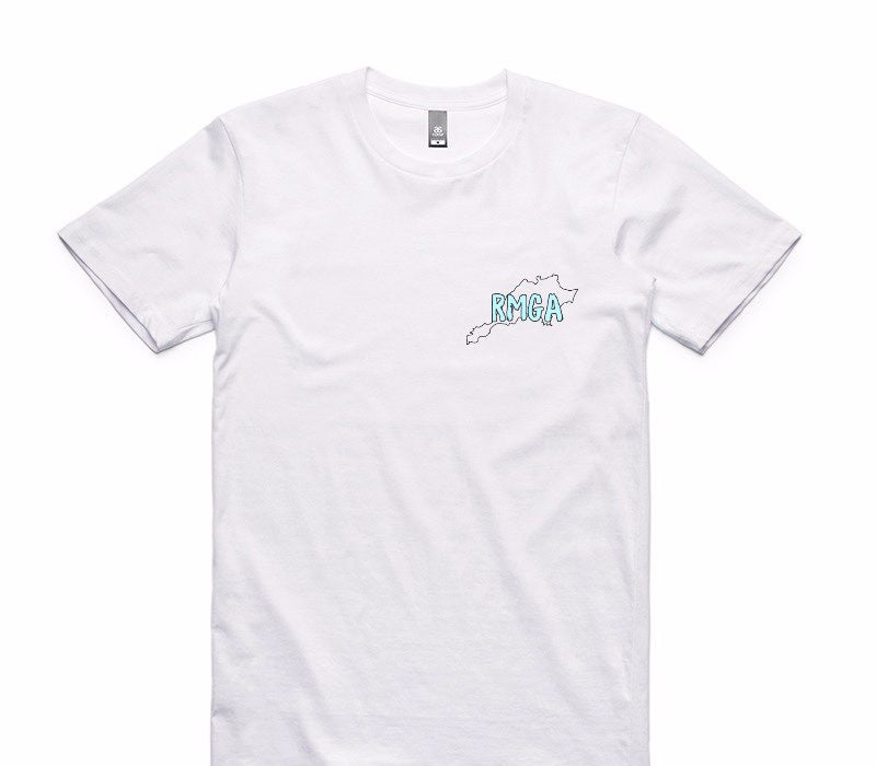 Custom AS Colour 100% Cotton White T-Shirt