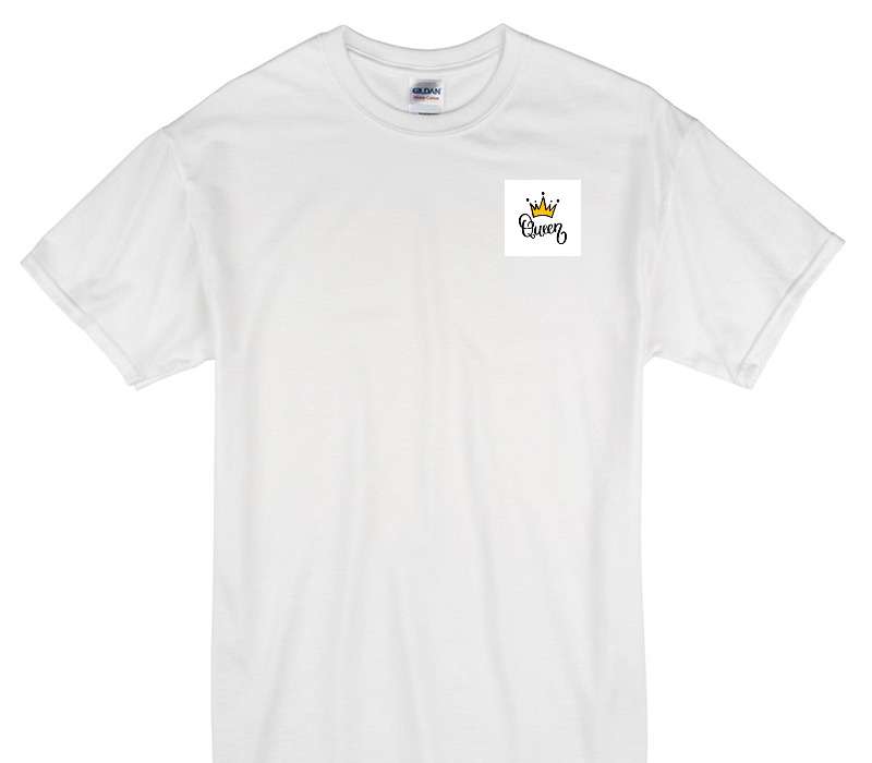 Custom Gildan 100% Cotton White T-Shirt